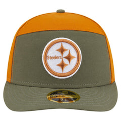 Pittsburgh Steelers Two-Tone Color Pack Split Panel 59FIFTY Fitted Hat | NFL Hot