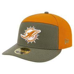 Miami Dolphins Two-Tone Color Pack Split Panel 59FIFTY Fitted Hat | NFL Near me