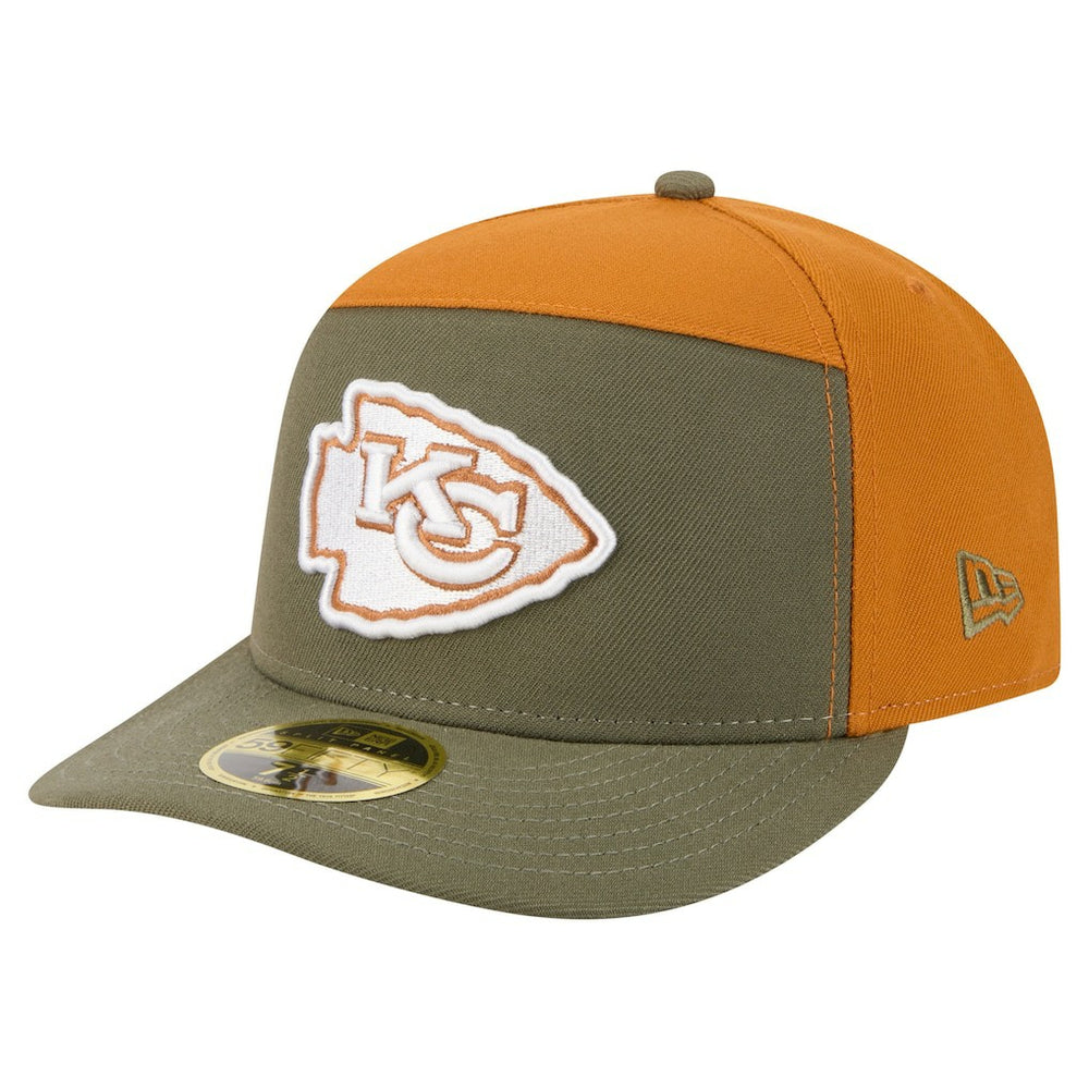 Kansas City Chiefs Two-Tone Color Pack Split Panel 59FIFTY Fitted Hat | NFL Near me
