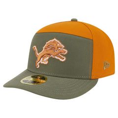 Detroit Lions Two-Tone Color Pack Split Panel 59FIFTY Fitted Hat | NFL Sale