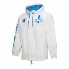 Detroit Lions Vintage Logo Coaches Full-Snap Hoodie Jacket | NFL US