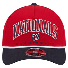 Washington Nationals New Era Arch 9FORTY A-Frame M-Crown Adjustable Hat - MLB Hats
