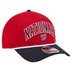 Washington Nationals New Era Arch 9FORTY A-Frame M-Crown Adjustable Hat - MLB Hats
