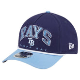 Tampa Bay Rays New Era Arch 9FORTY A-Frame M-Crown Adjustable Hat - MLB Hats