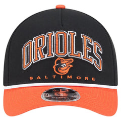 Baltimore Orioles New Era Arch 9FORTY A-Frame M-Crown Adjustable Hat - MLB Hats