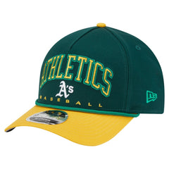 Athletics New Era Arch 9FORTY A-Frame M-Crown Adjustable Hat - MLB Hats
