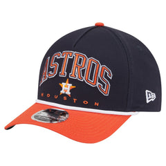 Houston Astros New Era Arch 9FORTY A-Frame M-Crown Adjustable Hat - MLB Hats