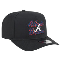 Atlanta Braves New Era Chainstitch 9FIFTY A-Frame Snapback Hat - MLB Hats