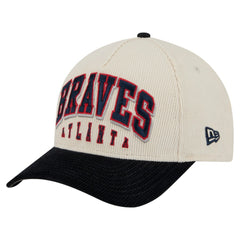 Atlanta Braves New Era Sided Corduroy 9FORTY A-Frame Adjustable Hat - MLB Hats