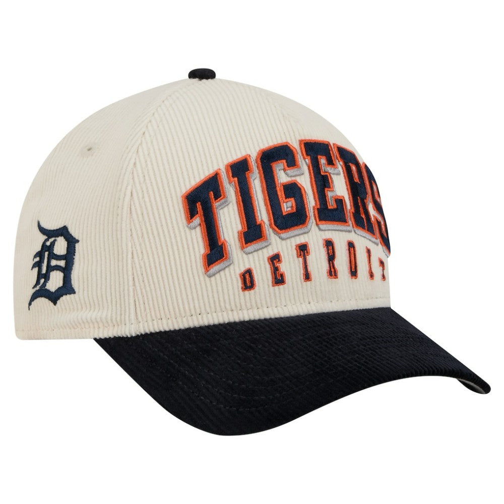 Detroit Tigers New Era Sided Corduroy 9FORTY A-Frame Adjustable Hat - MLB Hats