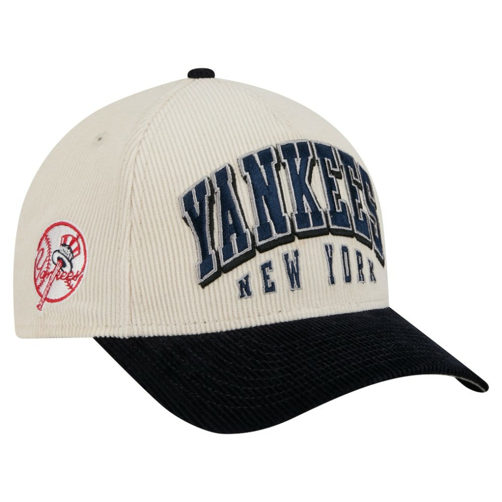 New York Yankees New Era Sided Corduroy 9FORTY A-Frame Adjustable Hat - MLB Hats