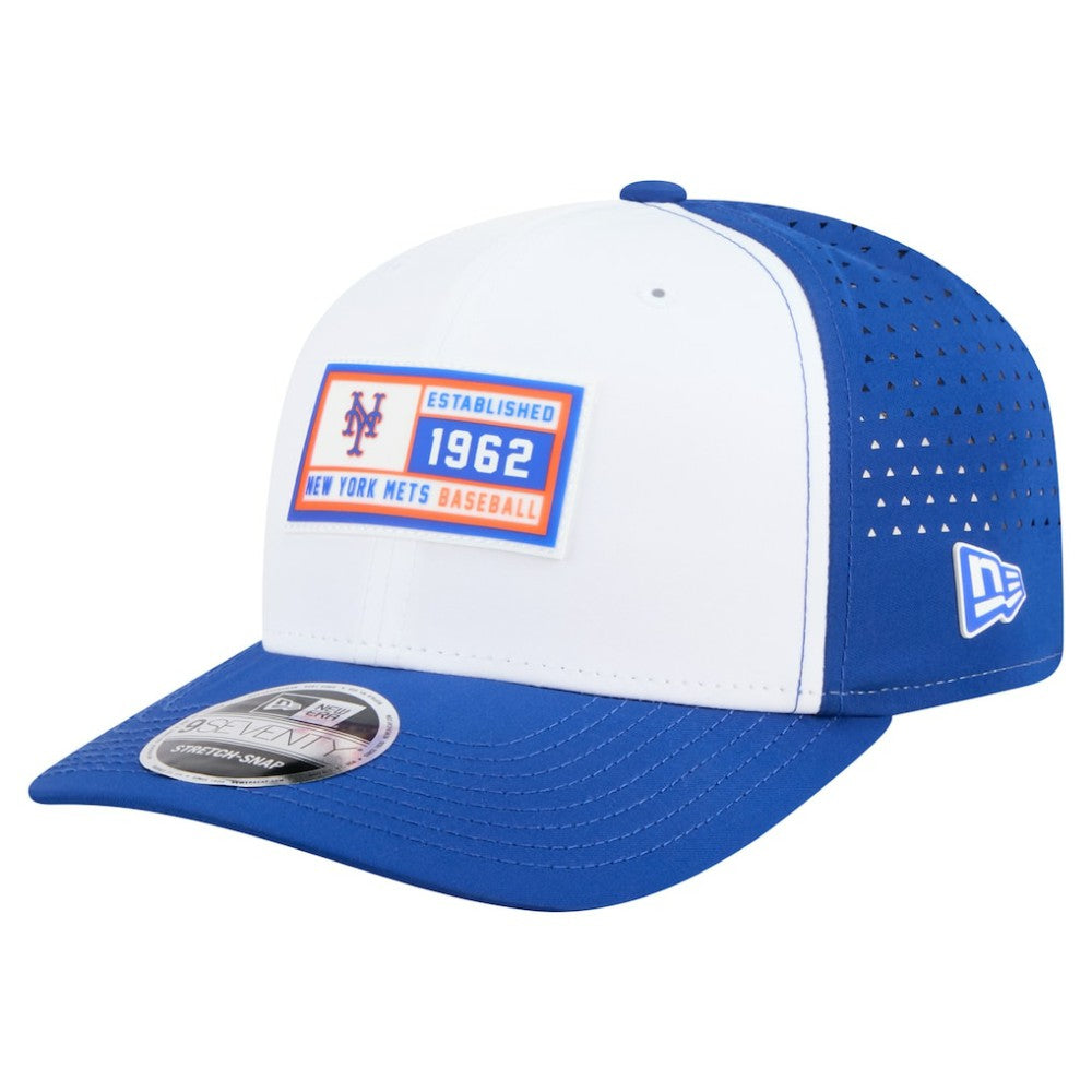 New York Mets New Era Established Patch 9SEVENTY Adjustable Hat - MLB Hats