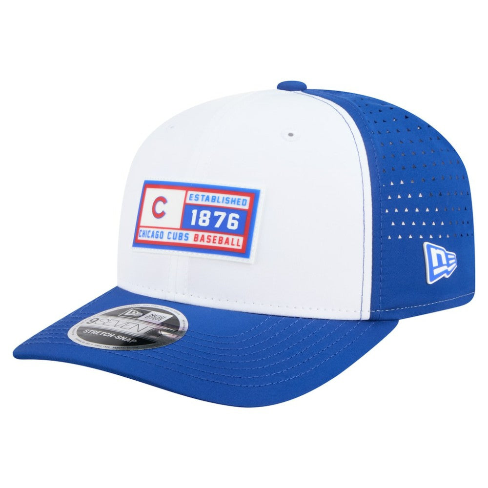 Chicago Cubs New Era Established Patch 9SEVENTY Adjustable Hat - MLB Hats