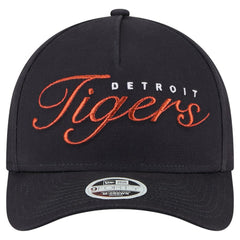 Detroit Tigers New Era Women's Metallic A-Frame 9FORTY Adjustable Hat - MLB Hats