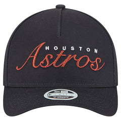Houston Astros New Era Women's Metallic A-Frame 9FORTY Adjustable Hat - MLB Hats