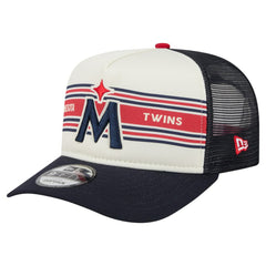 Minnesota Twins New Era Banner A-Frame 9FIFTY Trucker Snapback Hat - MLB Hats