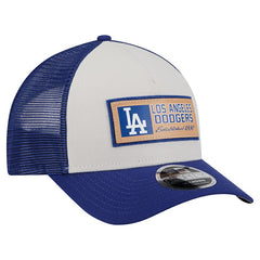 Los Angeles Dodgers New Era Text A-Frame Trucker 9FORTY Hat - MLB Hats