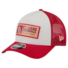 St. Louis Cardinals New Era Text A-Frame Trucker 9FORTY Hat - MLB Hats