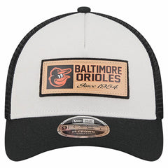 Baltimore Orioles New Era Text A-Frame Trucker 9FORTY Hat - MLB Hats