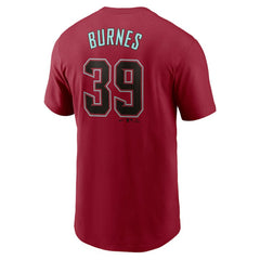 Corbin Burnes Arizona Diamondbacks Nike Fuse Name & Number T-Shirt - MLB T-shirts