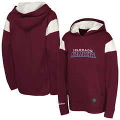 Colorado Avalanche Youth Thermal Lightweight Pullover Hoodie - NHL Hoodies