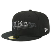 Athletics New Era Tri-Hit 59FIFTY Fitted Hat - MLB Hats
