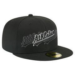 Athletics New Era Tri-Hit 59FIFTY Fitted Hat - MLB Hats