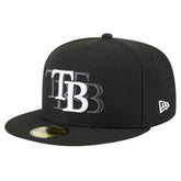 Tampa Bay Rays New Era Tri-Hit 59FIFTY Fitted Hat - MLB Hats