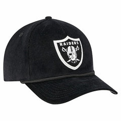Las Vegas Raiders Cord Corduroy 9FORTY A-Frame Adjustable Hat | NFL Sale