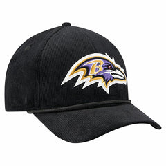 Baltimore Ravens Cord Corduroy 9FORTY A-Frame Adjustable Hat | NFL Hot