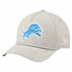 Detroit Lions Cord Corduroy 9FORTY A-Frame Adjustable Hat | NFL Sale