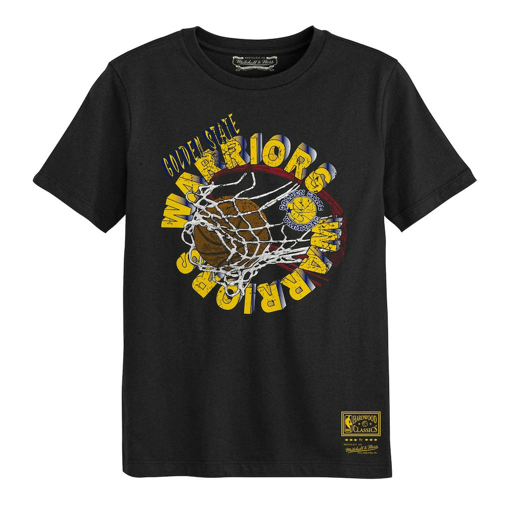 Black Golden State Warriors Preschool In The Net T-Shirt sale | NBA
