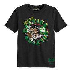 Black Boston Celtics Preschool In The Net T-Shirt | NBA