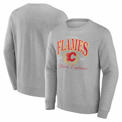 Calgary Flames Reign Supreme Pullover Sweatshirt - NHL Sweatshirts