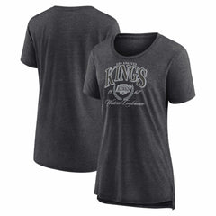 Los Angeles Kings Women's Reign Supreme Tri-Blend T-Shirt - NHL T-shirts