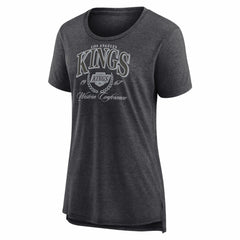 Los Angeles Kings Women's Reign Supreme Tri-Blend T-Shirt - NHL T-shirts