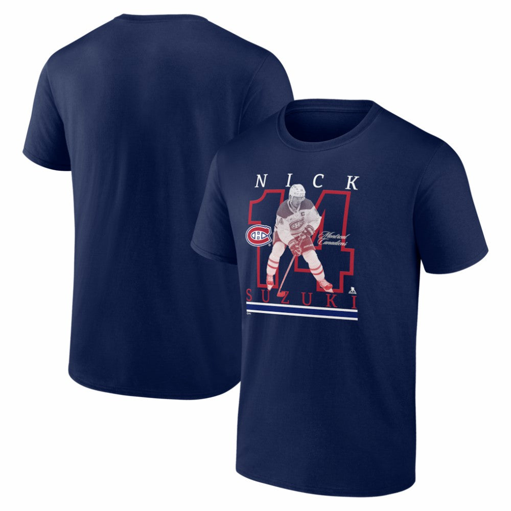 Nick Suzuki Montreal Canadiens Player Show T-Shirt - NHL T-shirts