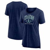 Seattle Kraken Women's Reign Supreme Tri-Blend T-Shirt - NHL T-shirts