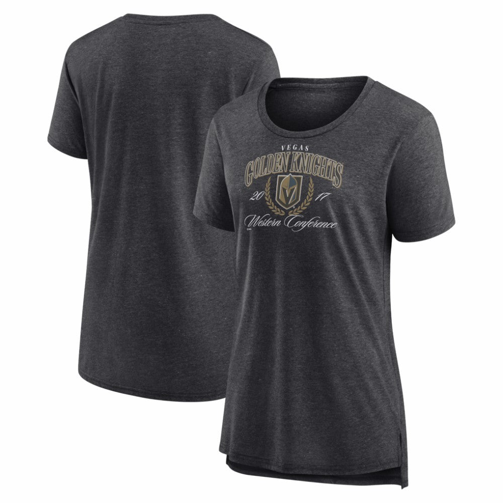 Vegas Golden Knights Women's Reign Supreme Tri-Blend T-Shirt - NHL T-shirts