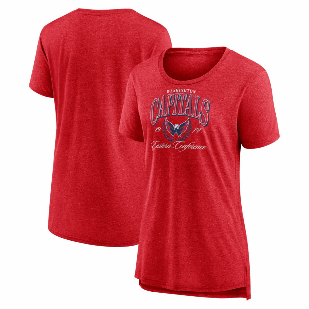 Washington Capitals Women's Reign Supreme Tri-Blend T-Shirt - NHL T-shirts