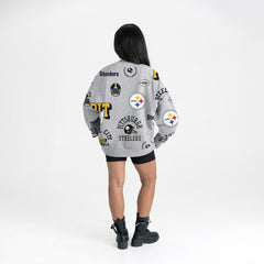Pittsburgh Steelers Gameday Couture Women's Always On Repeat Fleece Sweatshirt | NFL New
