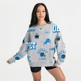 Detroit Lions Gameday Couture Women's Always On Repeat Fleece Sweatshirt | NFL Online