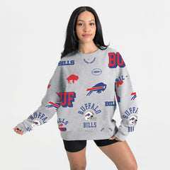 Buffalo Bills Gameday Couture Women's Always On Repeat Fleece Sweatshirt | NFL Outlet