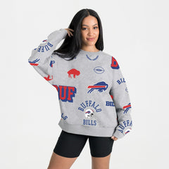 Buffalo Bills Gameday Couture Women's Always On Repeat Fleece Sweatshirt | NFL Outlet