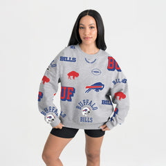 Buffalo Bills Gameday Couture Women's Always On Repeat Fleece Sweatshirt | NFL Outlet