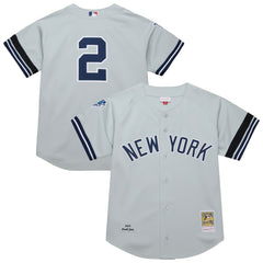 Derek Jeter New York Yankees Mitchell & Ness Cooperstown Collection 2000 World Series Authentic Jersey - MLB Jerseys