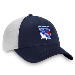 New York Rangers Fanatics Core Primary Logo Trucker Adjustable Hat - NHL Hats