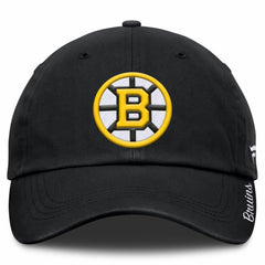 Boston Bruins Fanatics Women's Core Logo Adjustable Hat - NHL Hats