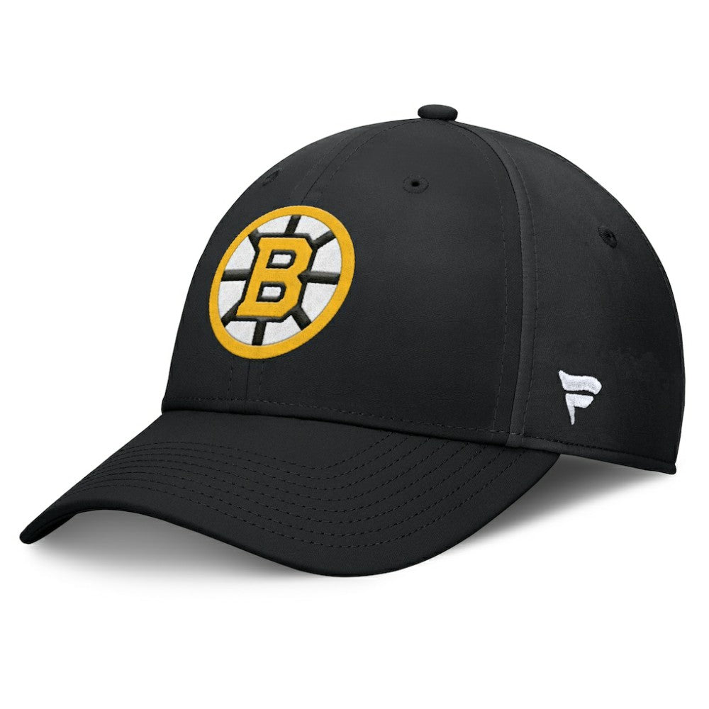 Boston Bruins Fanatics Primary Logo Flex Hat - NHL Hats