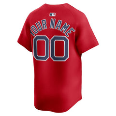Boston Red Sox Nike Alternate Limited Custom Jersey - MLB Jerseys
